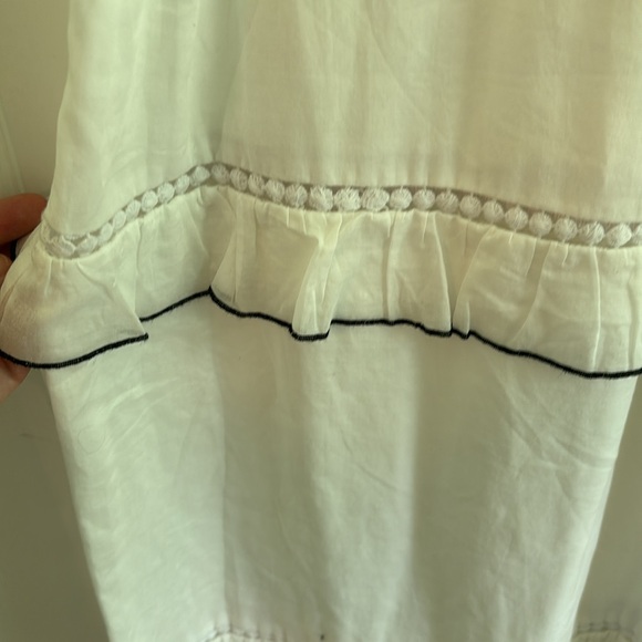 kisuii smocked white and black dress - Picture 5 of 8